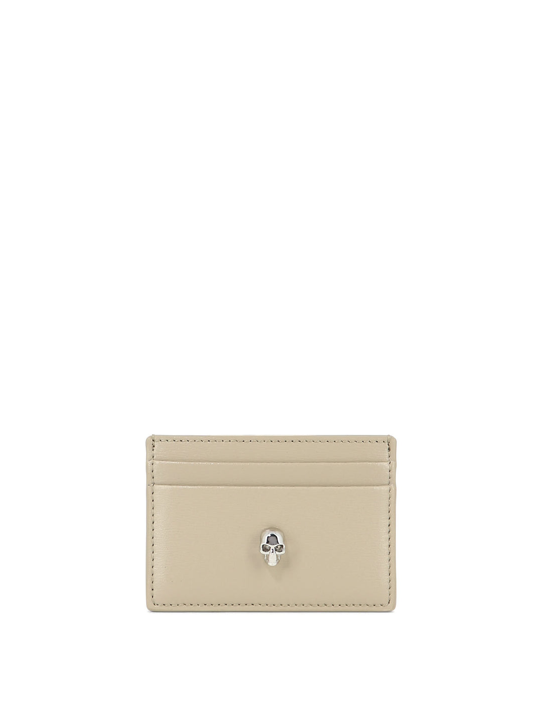 Skull Wallets & Card Holders Beige