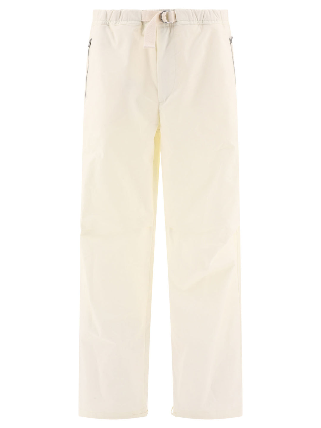 With Embroidery Trousers Bianco