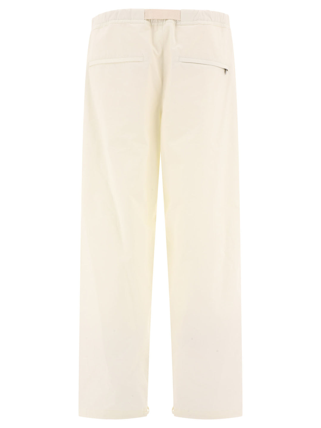 With Embroidery Trousers Bianco