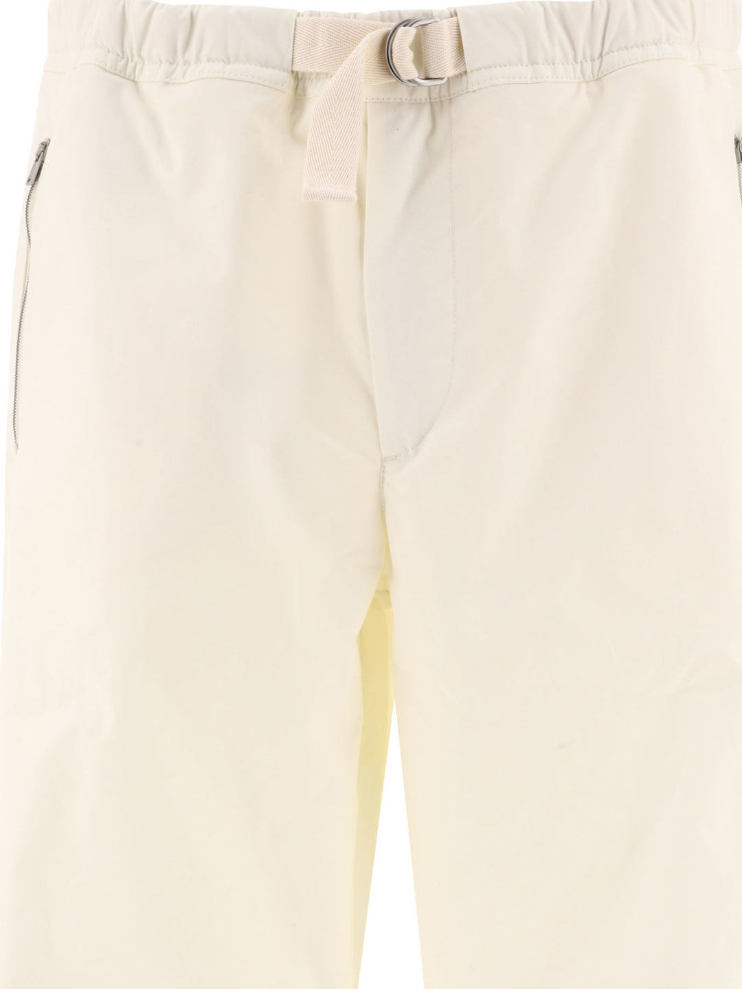 With Embroidery Trousers Bianco