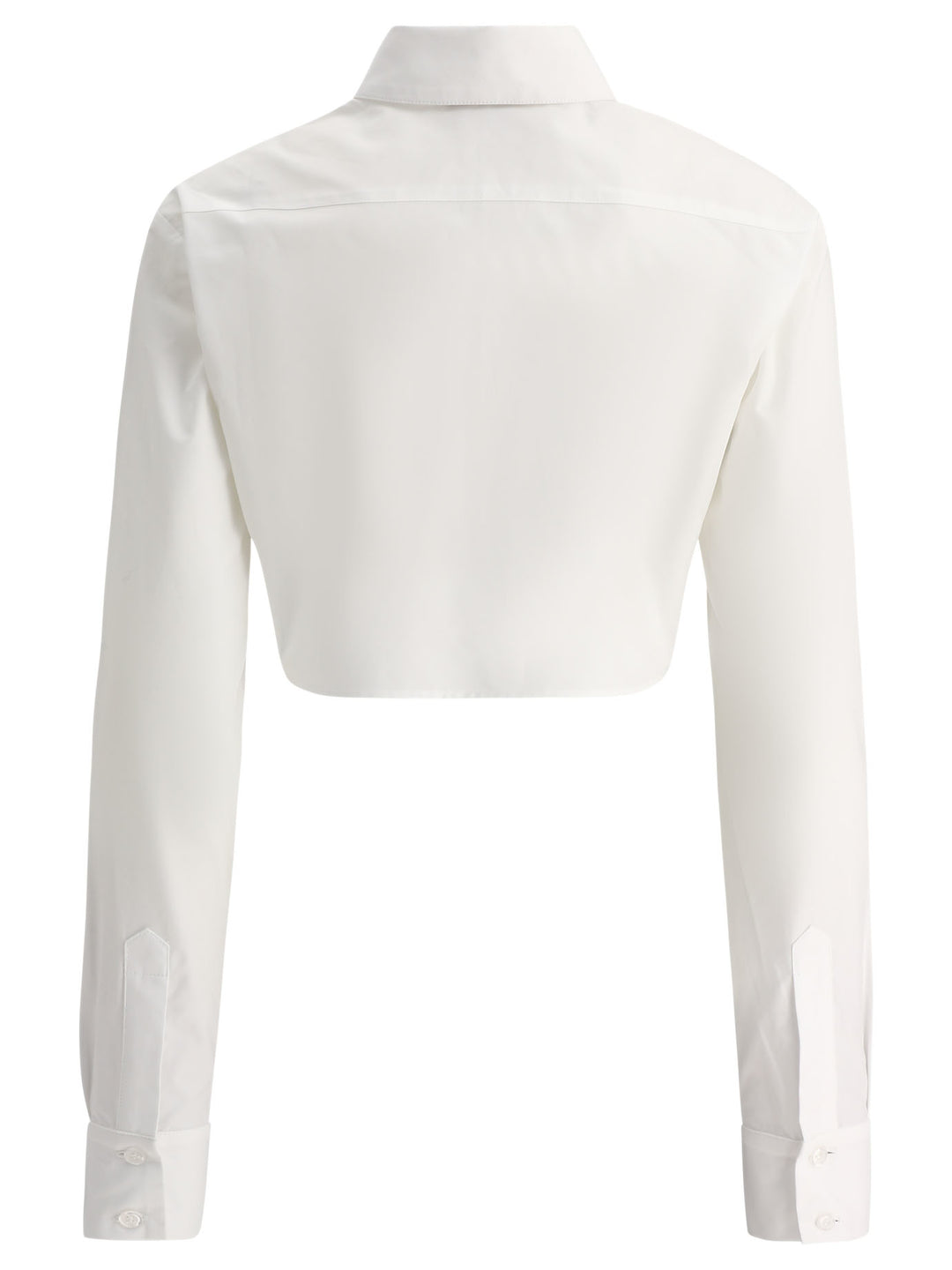 Cropped Shirt Shirts Bianco