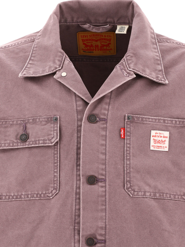 Sunrise Trucker Jacket Giacche Viola