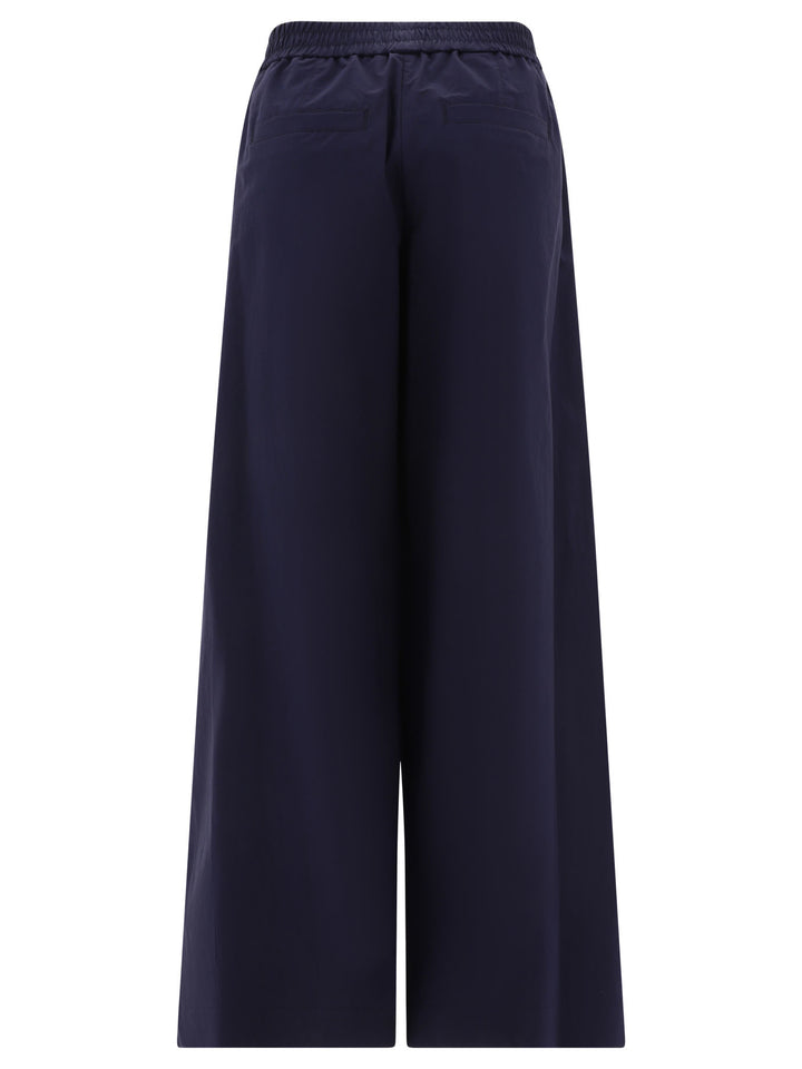 Wide Trousers Blu