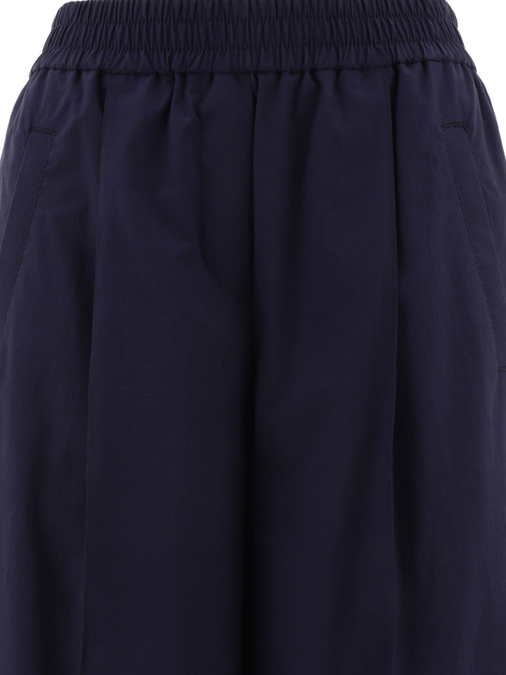 Wide Trousers Blu