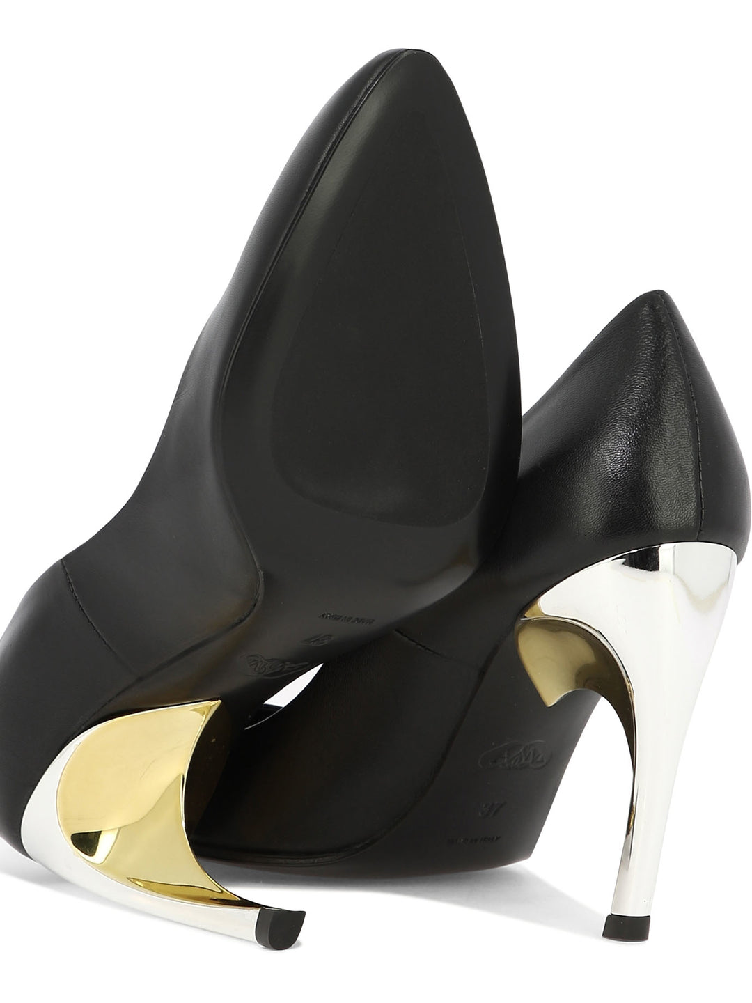 Armadillo Heeled Shoes Nero