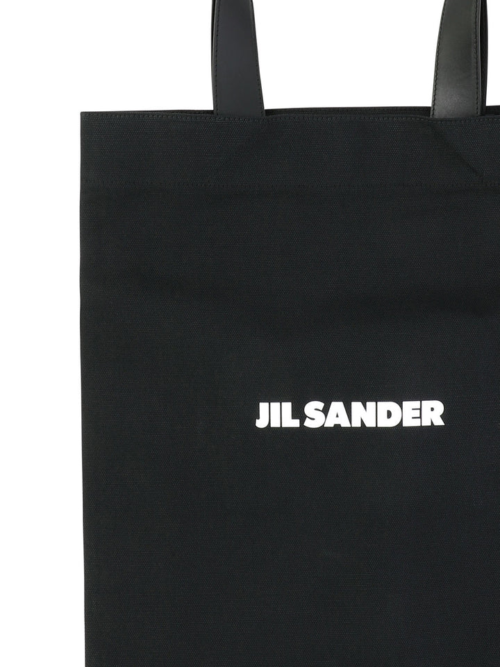 Tote Bag With Logo Borse A Spalla Nero