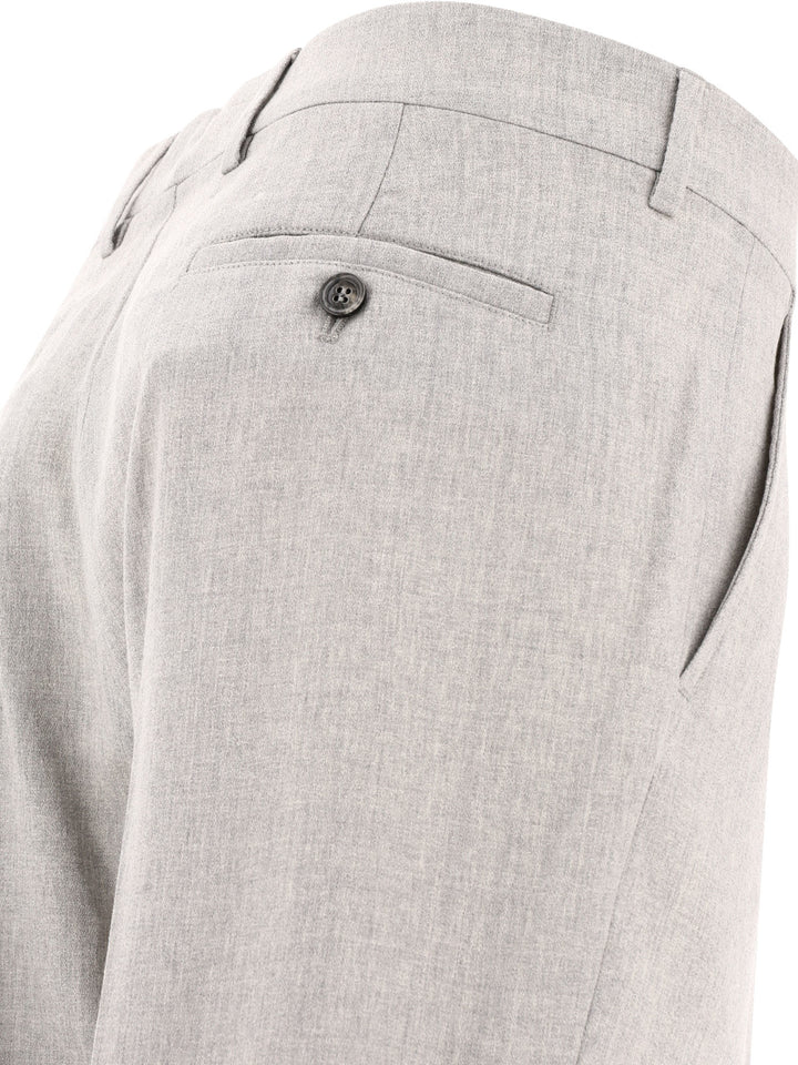 Cigarette Trousers Grey