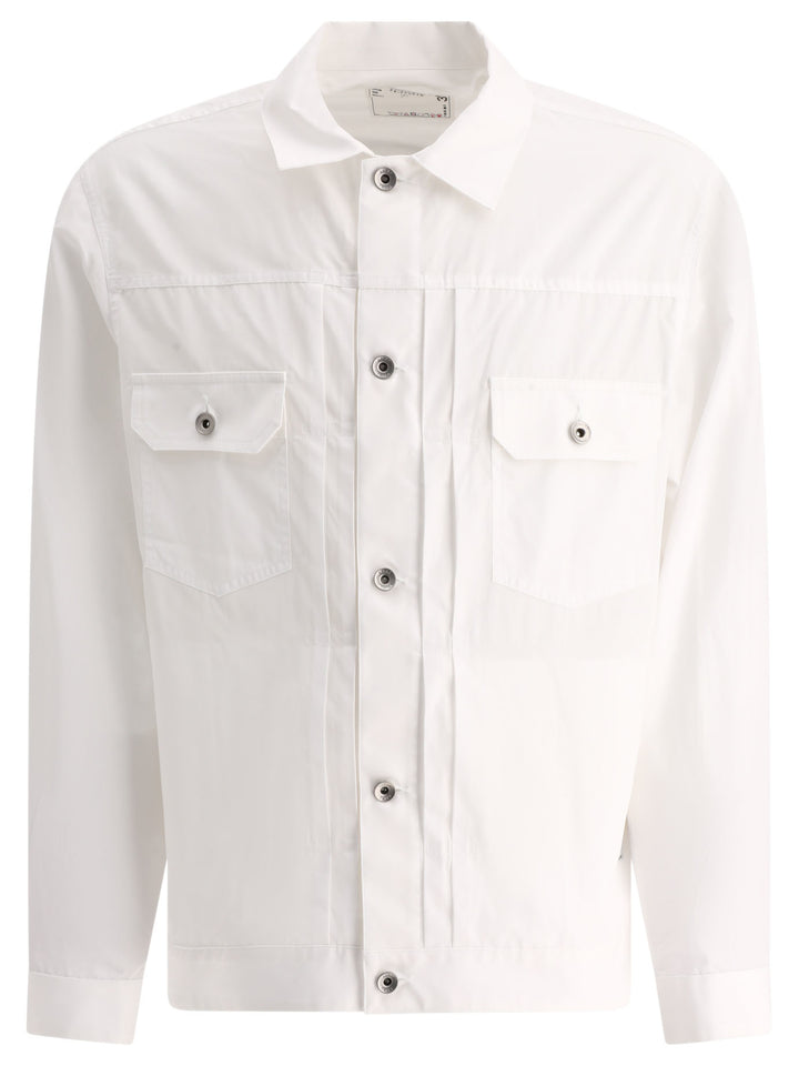 Thomas Mason Shirts Bianco