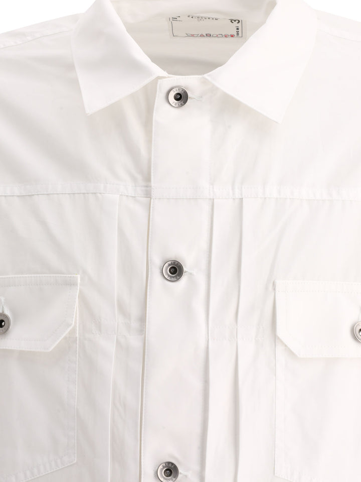 Thomas Mason Shirts Bianco