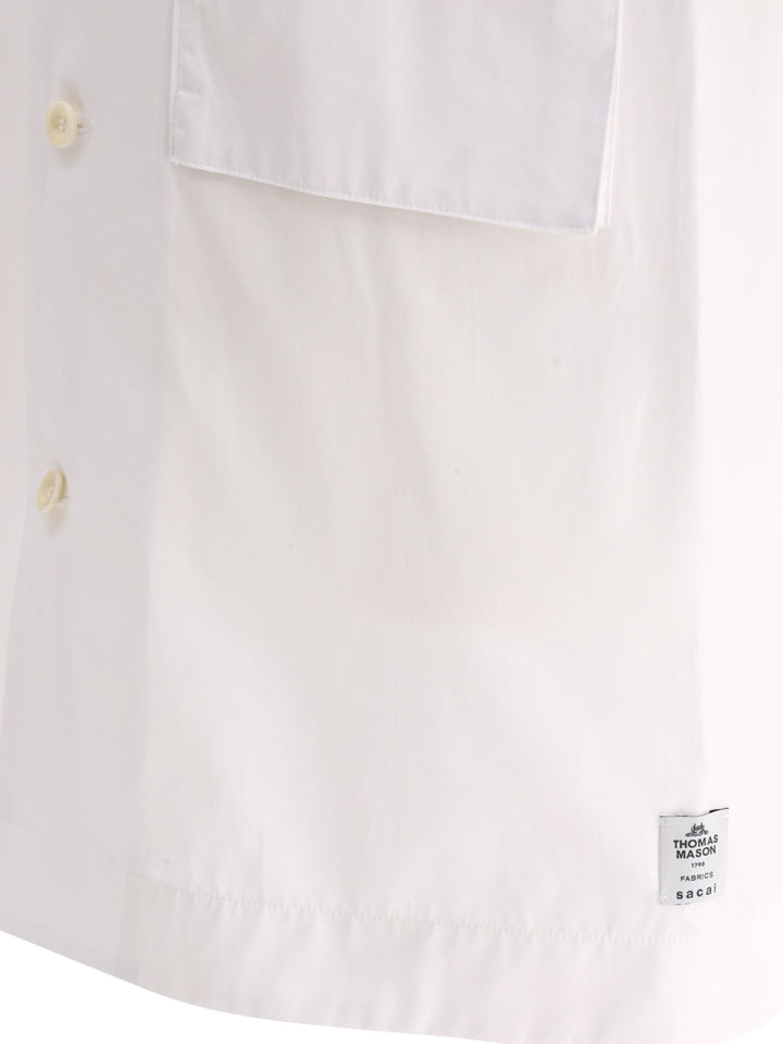 Thomas Mason Shirts Bianco