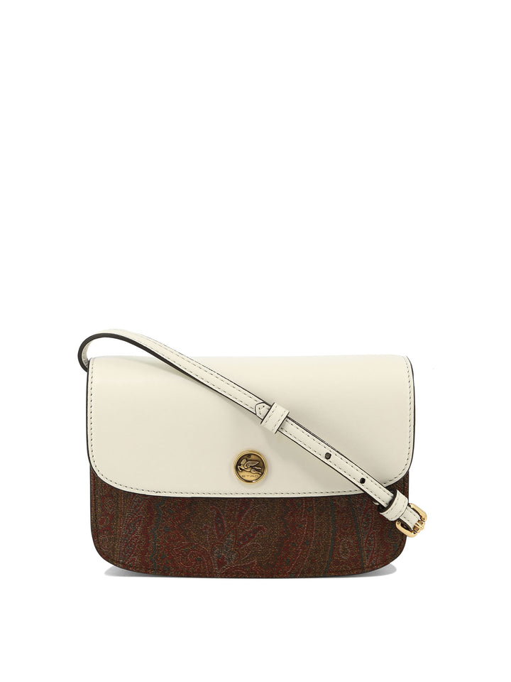 Etro Essential Xs Borse A Tracolla Bianco