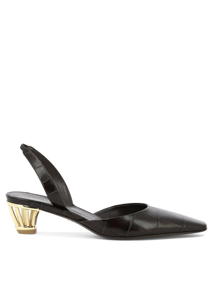 Alyssa Heeled Shoes Marrone