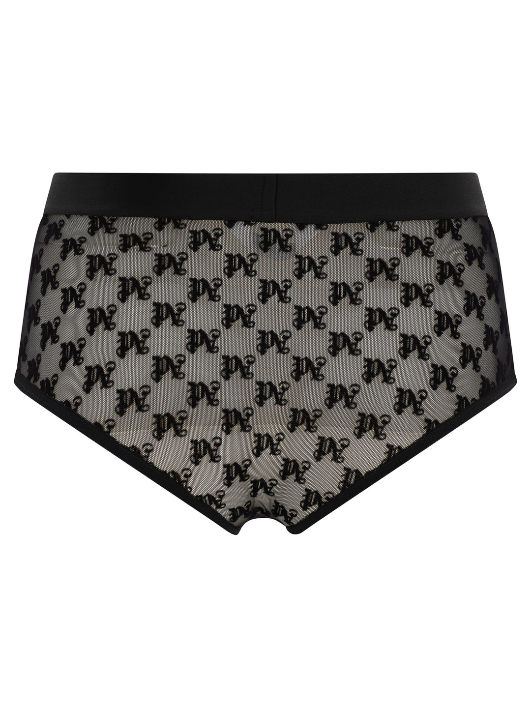 Monogram Lace Underwear Nero