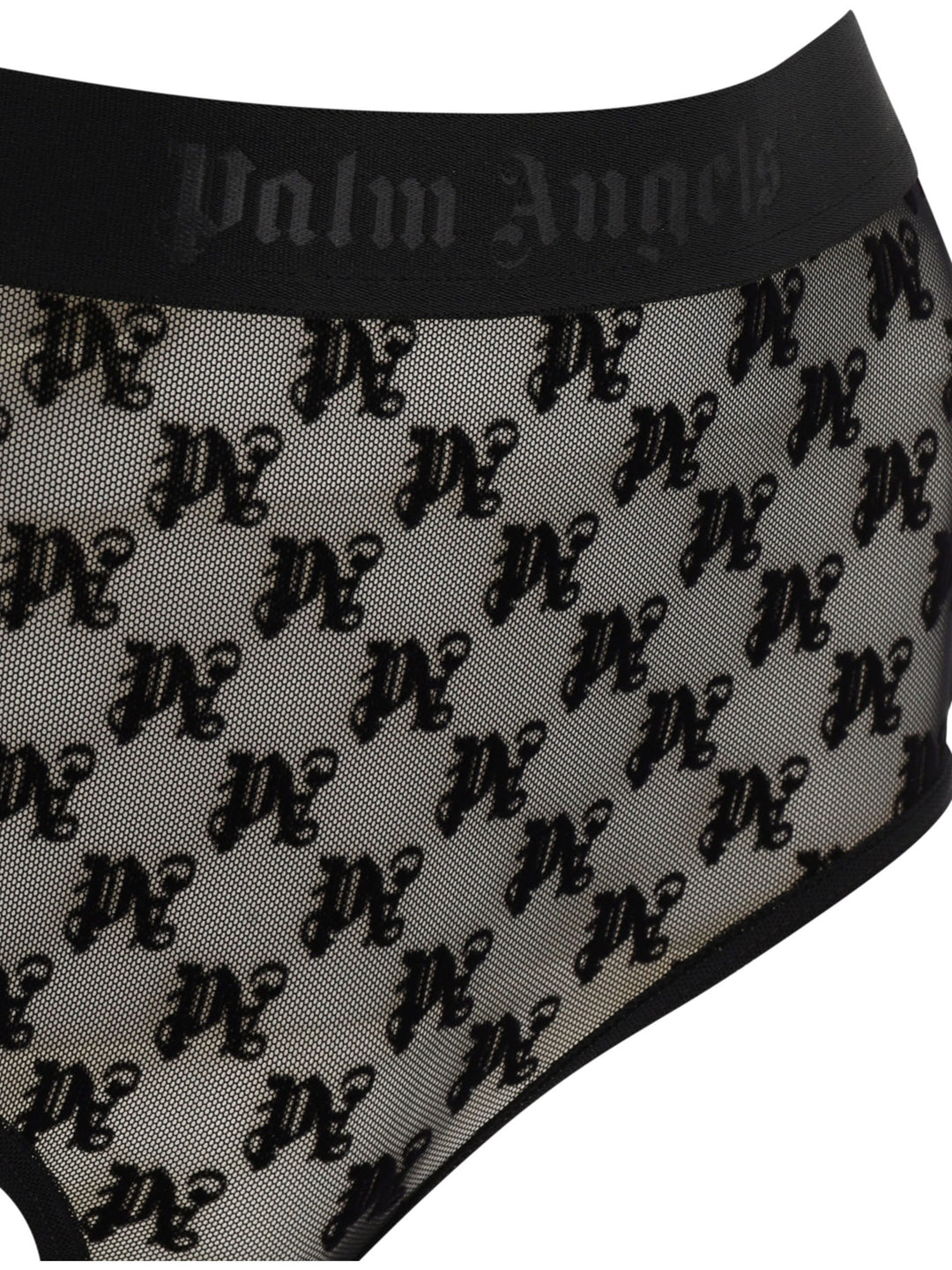 Monogram Lace Underwear Nero