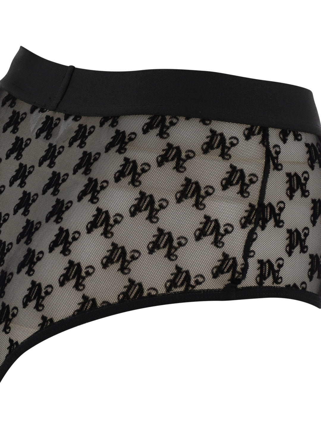 Monogram Lace Underwear Nero