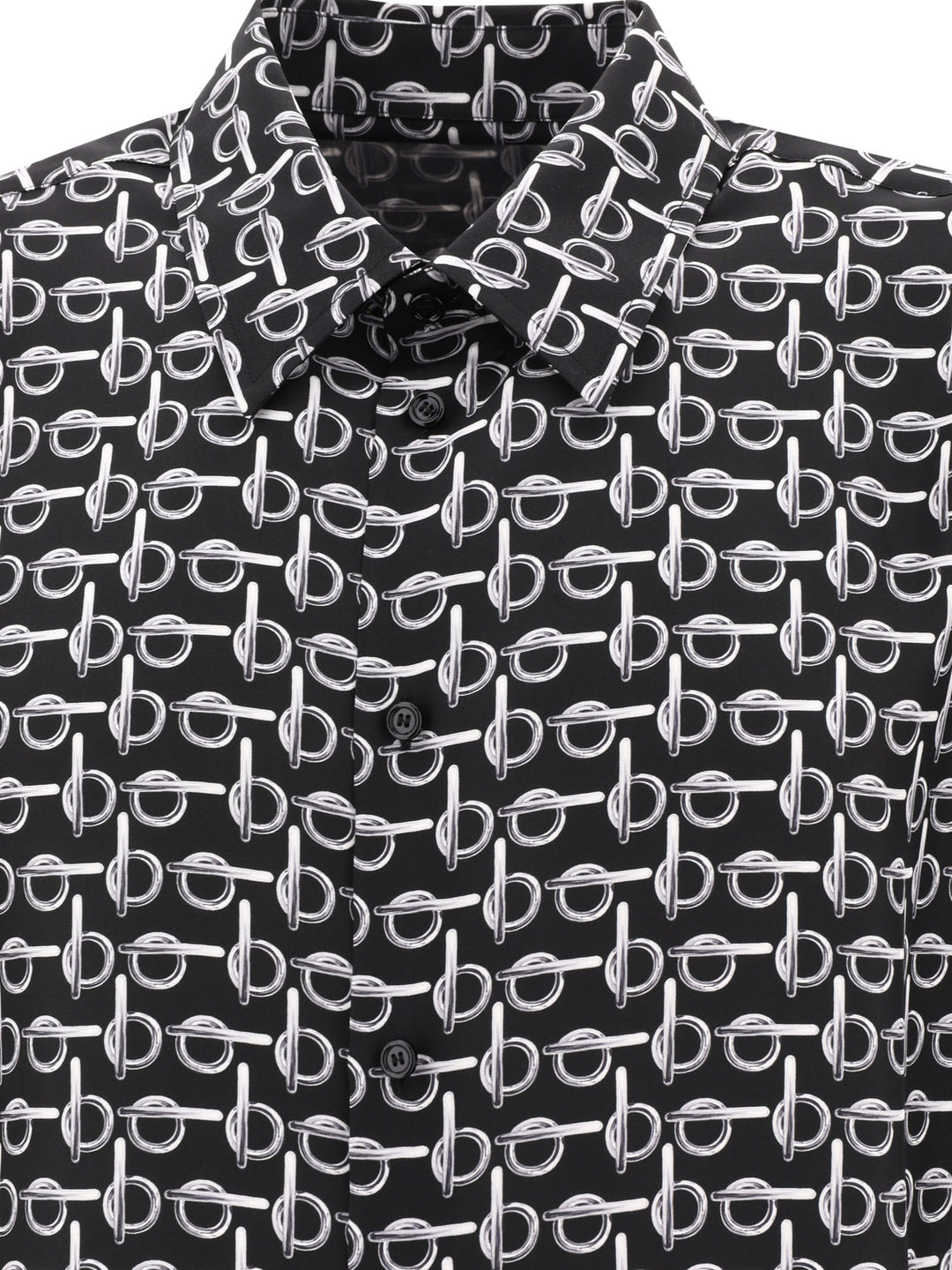 Printed Shirt Shirts Nero