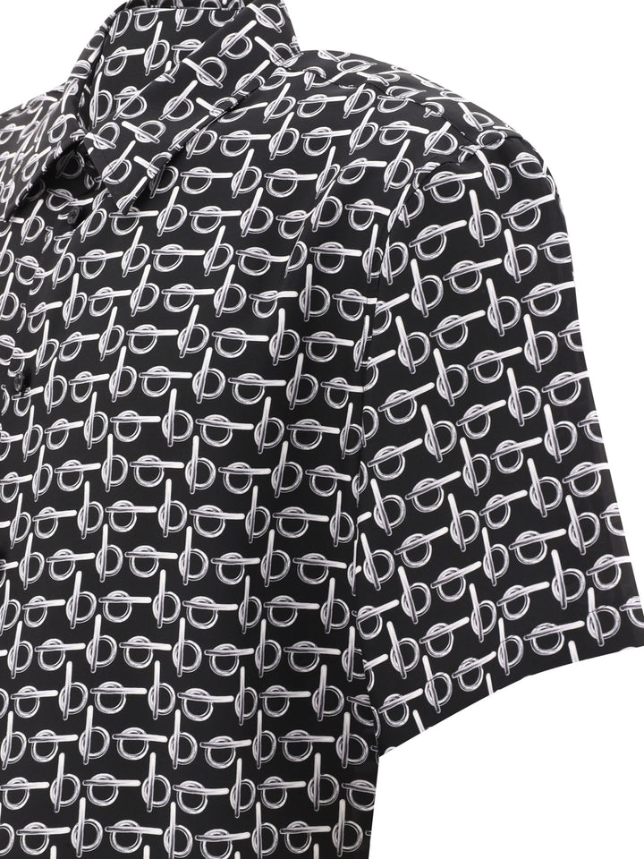 Printed Shirt Shirts Nero