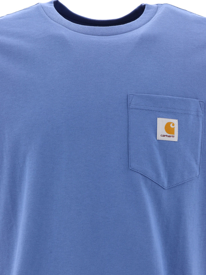 T-Shirt With Pocket And Patch T-Shirts Celeste