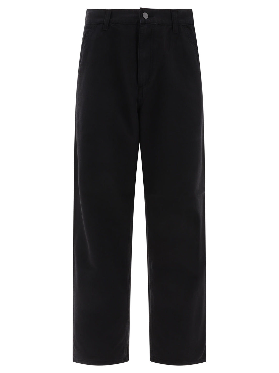 Single Knee Trousers Nero