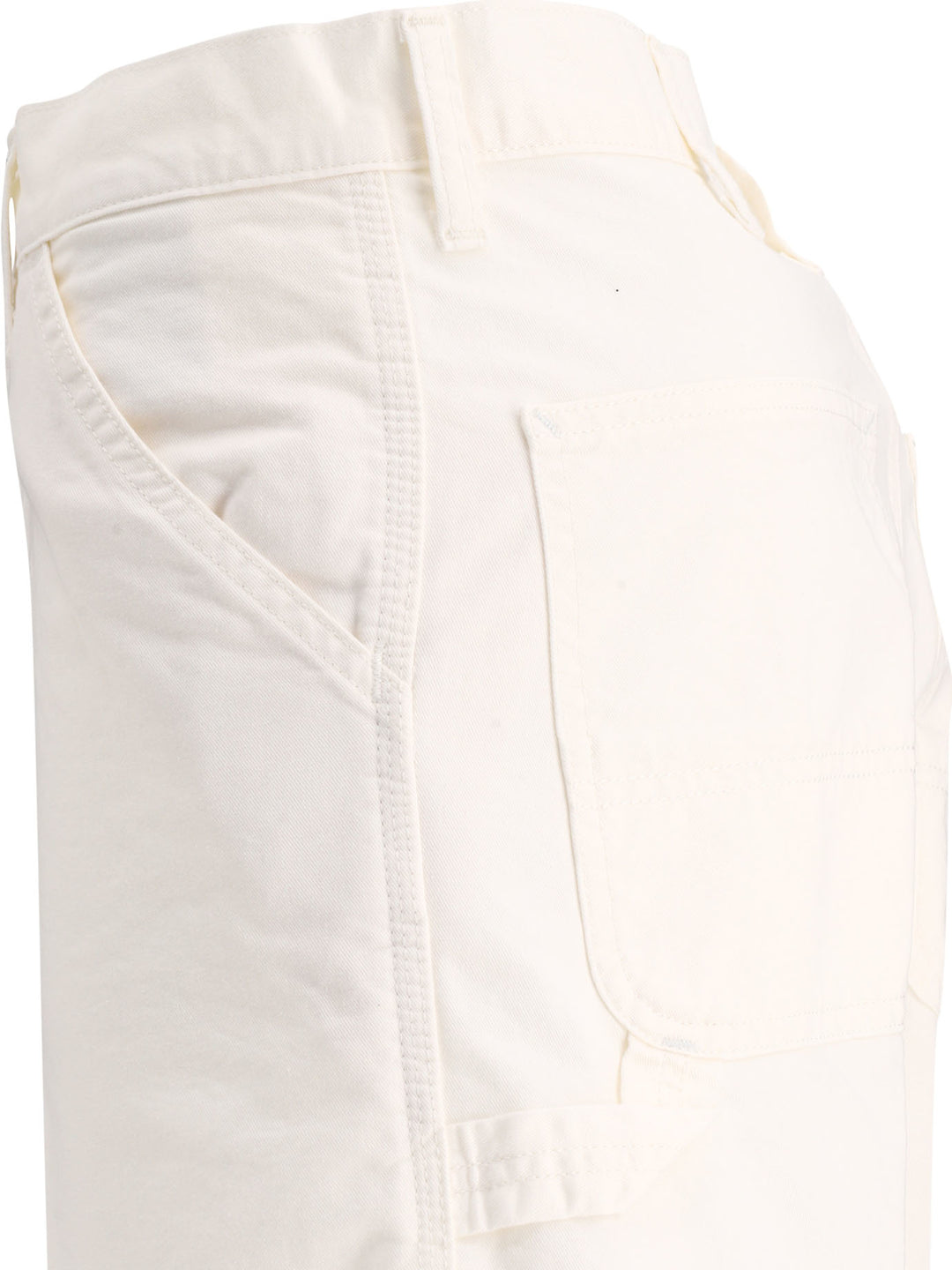 Single Knee Short Bianco