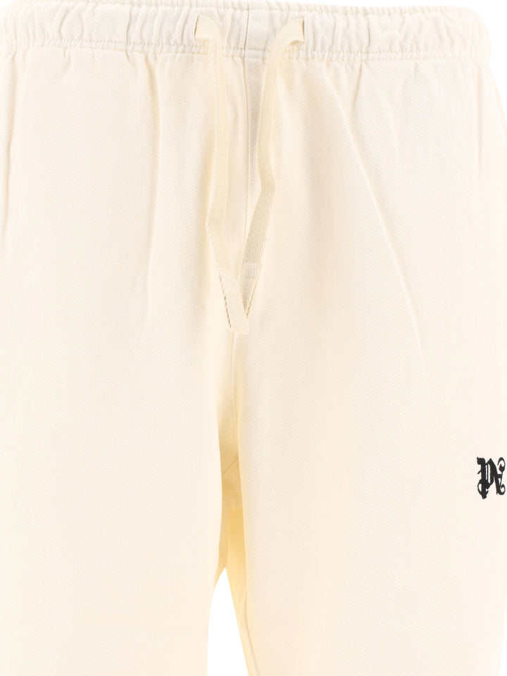 Monogram Travel Trousers Bianco