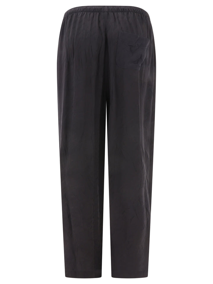 Bal Diagonal Allover Trousers Nero