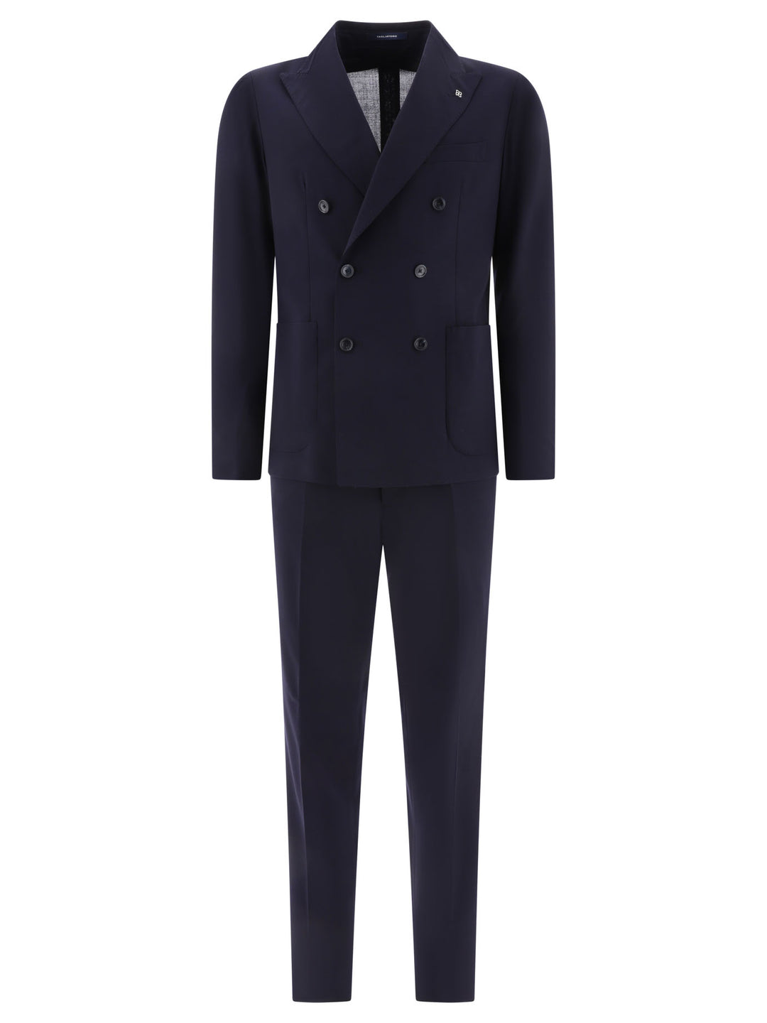 Wool-Blend Suit Suits Blu