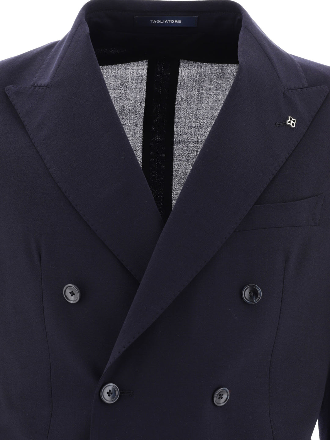 Wool-Blend Suit Suits Blu