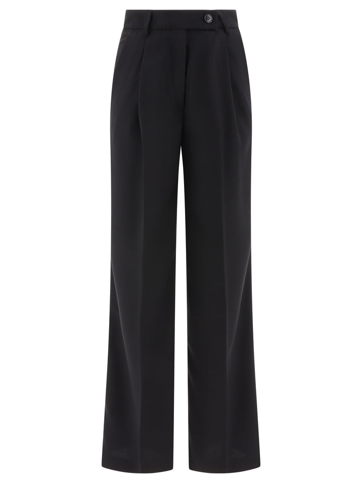 Tailored  With Pressed Crease Trousers Nero