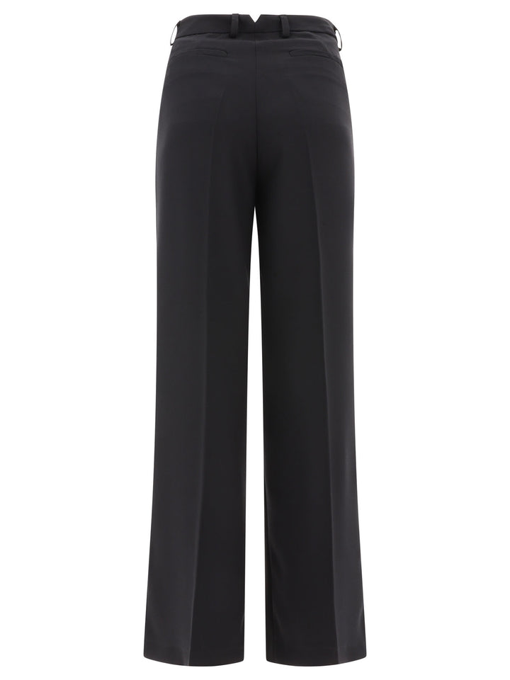 Tailored  With Pressed Crease Trousers Nero