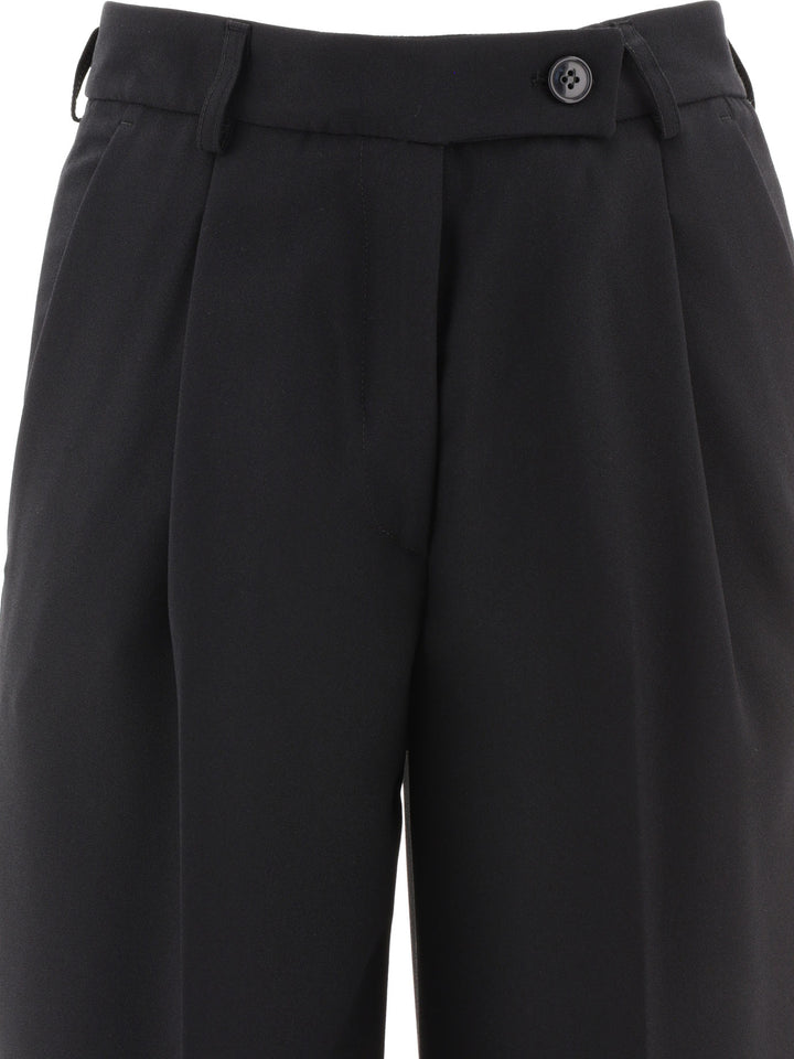 Tailored  With Pressed Crease Trousers Nero