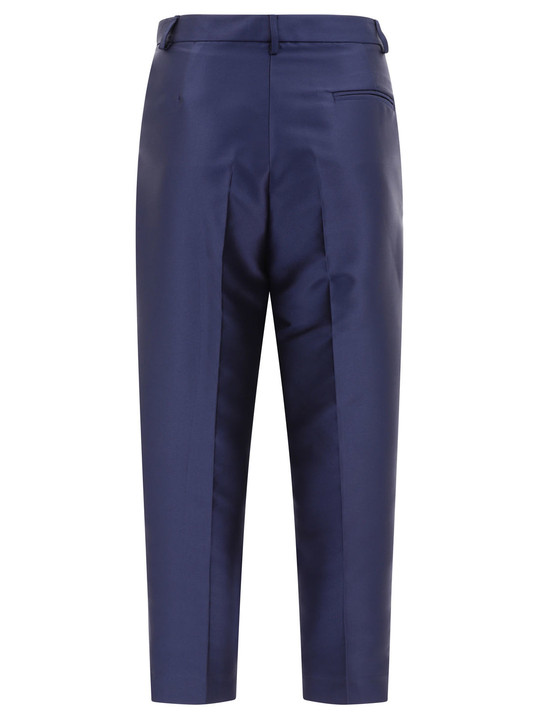 Pleated Trousers Blu