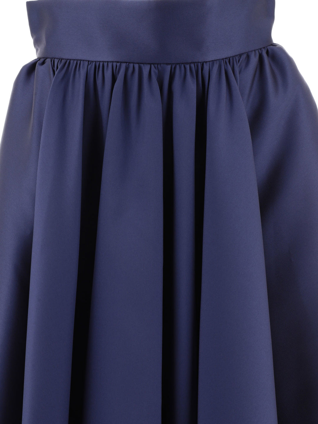 Skirt With Bandeau At The Waist Gonne Blu