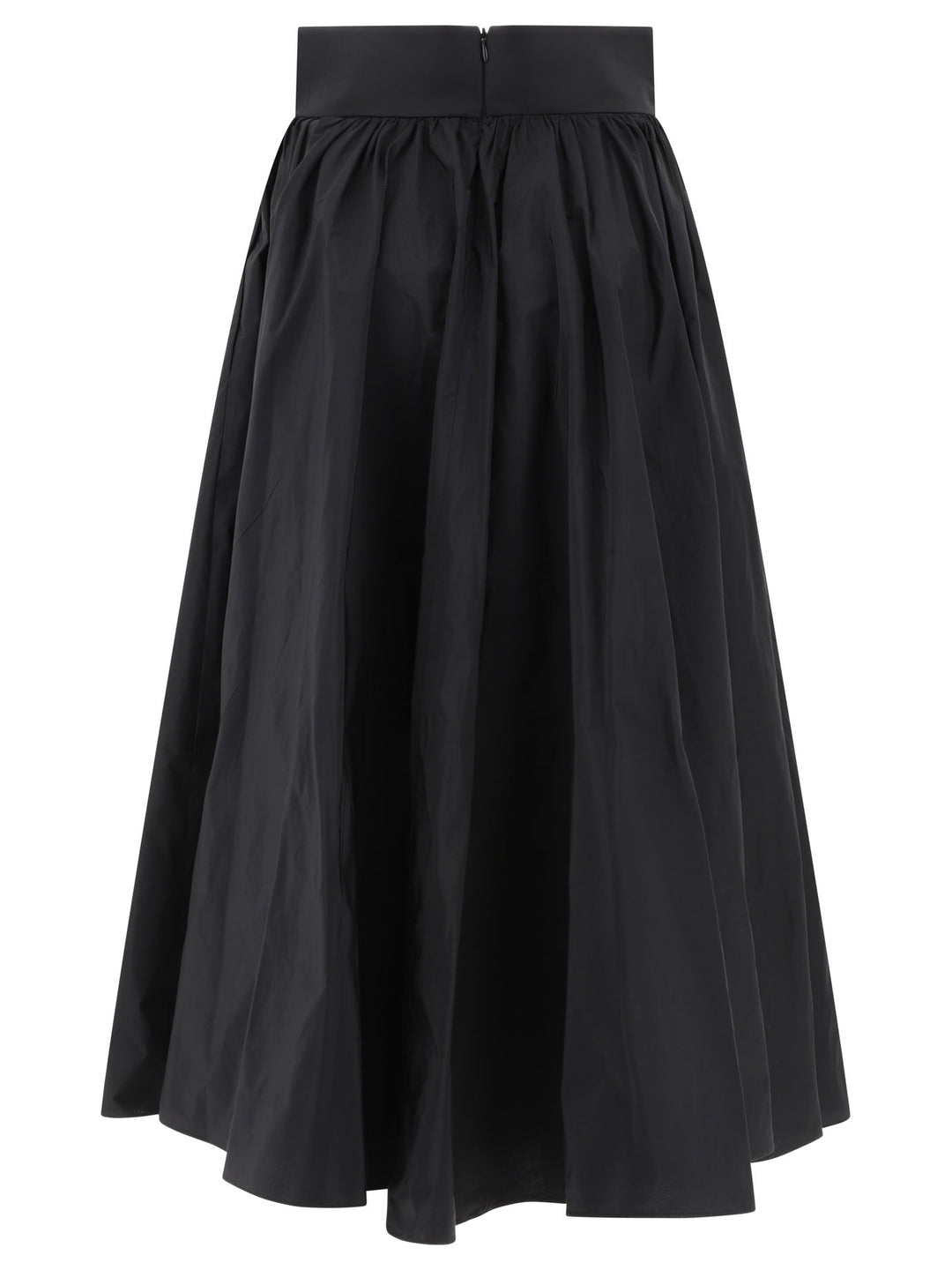 Skirt With Waistband Gonne Nero