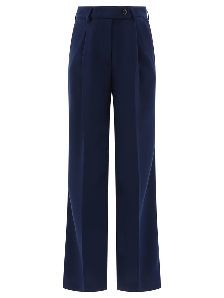 Tailored  With Pressed Crease Trousers Blu