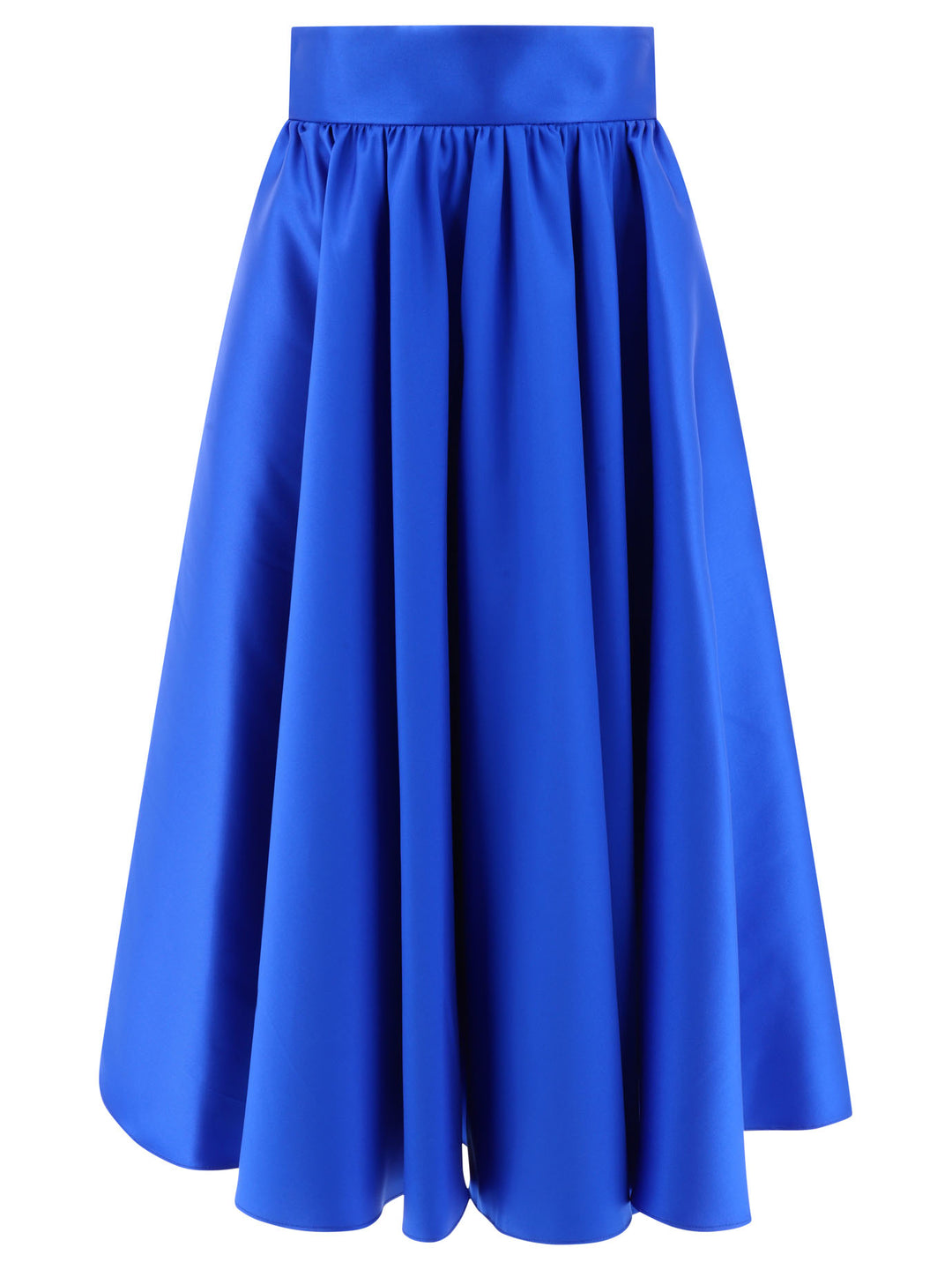 Skirt With Bandeau At The Waist Gonne Blu