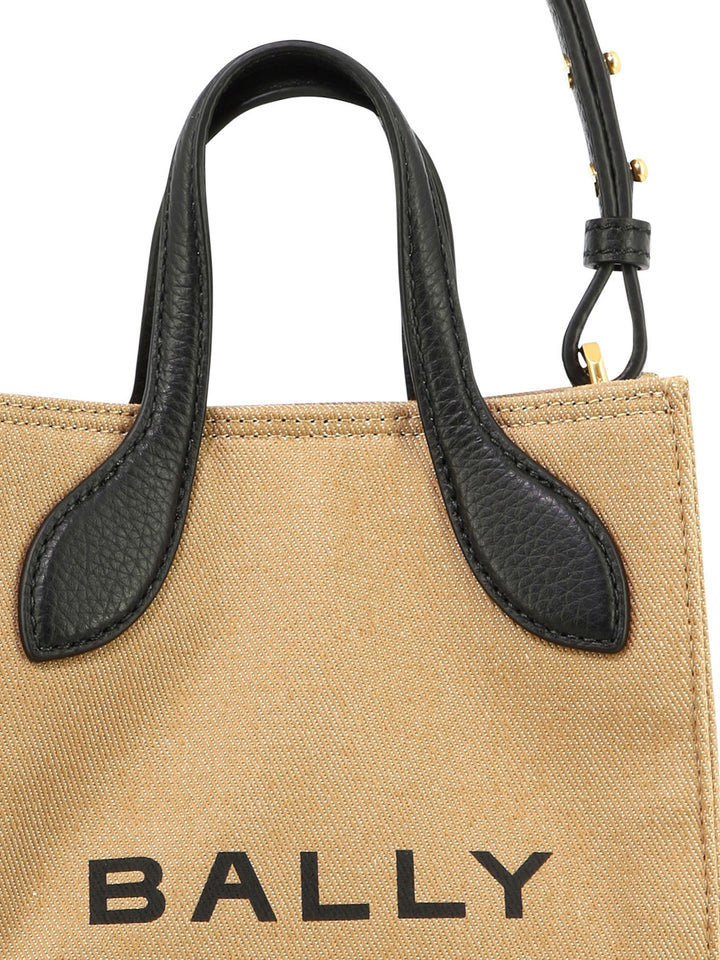 Bar Mini Handbags Beige