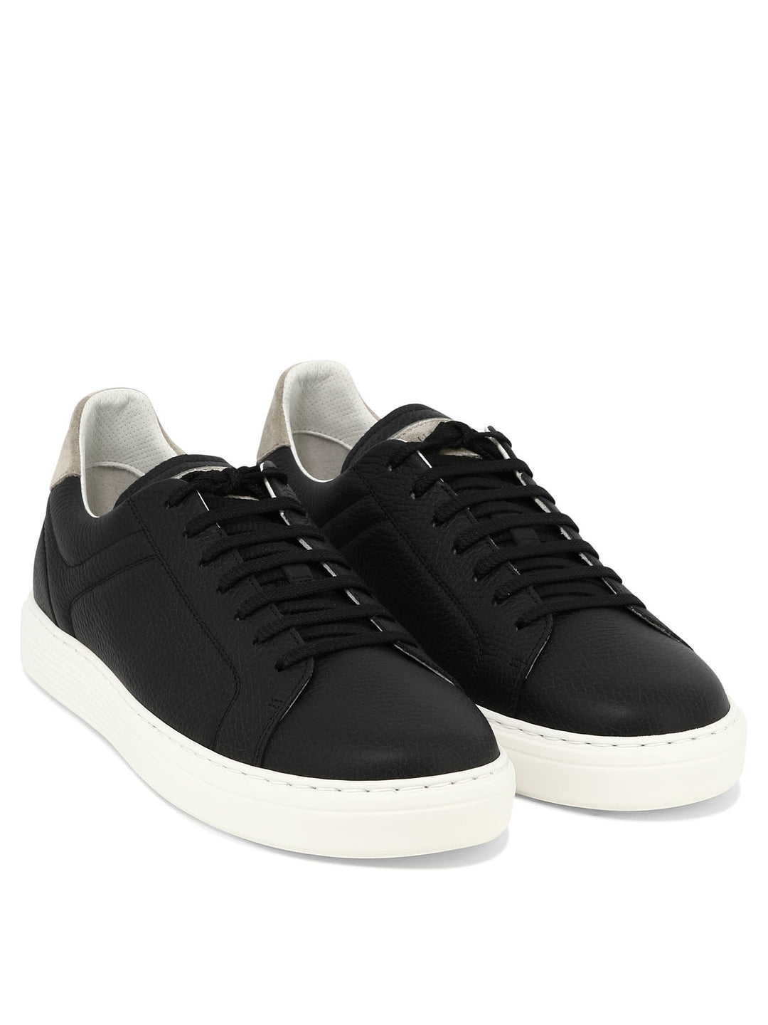 Grained Calfskin Sneakers Sneakers & Slip-On Nero