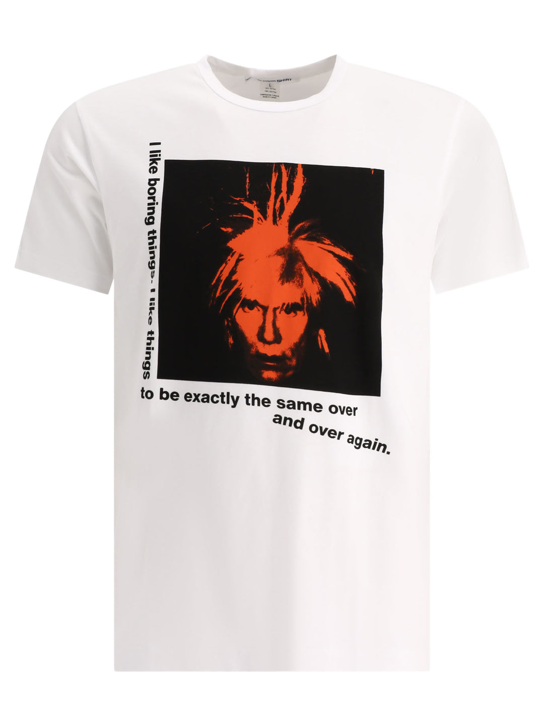 Andy Warhol T-Shirts Bianco