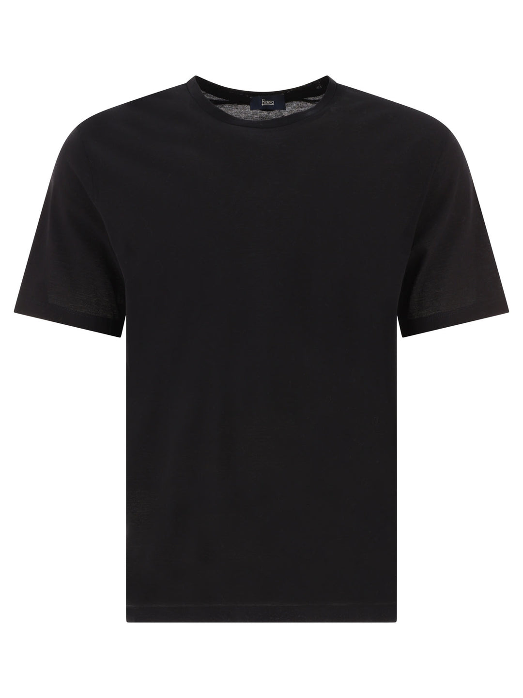 CrêPe Jersey T-Shirt T-Shirts Nero