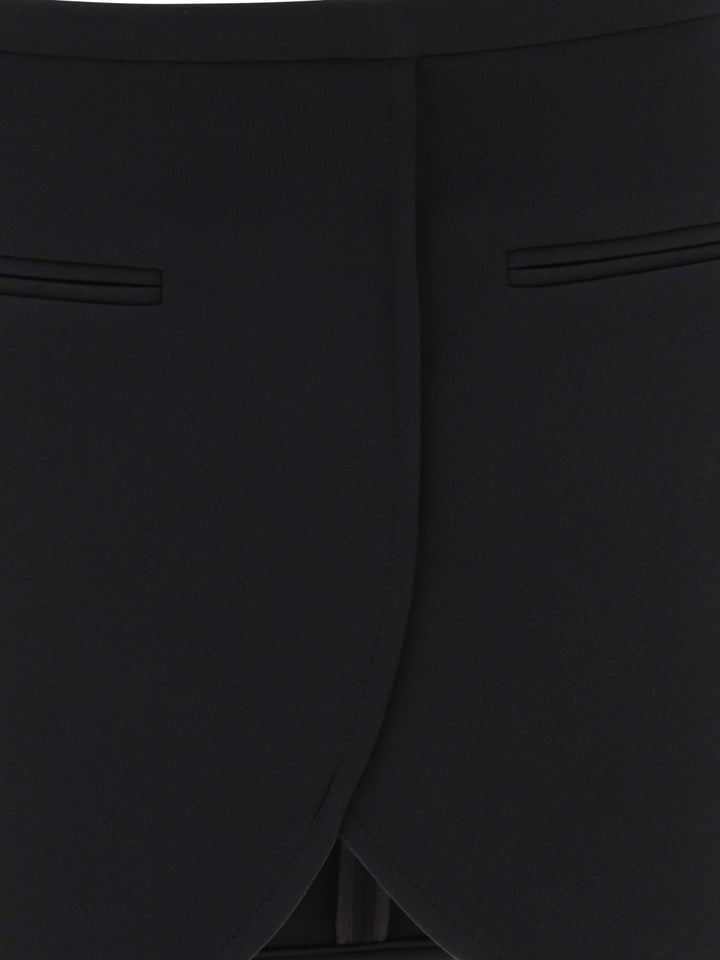 Ellipse Twill Gonne Nero