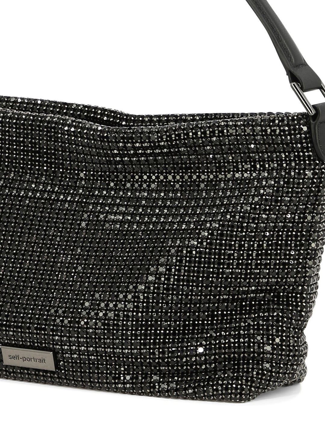 Diamantè Medium Hobo Borse A Spalla Nero