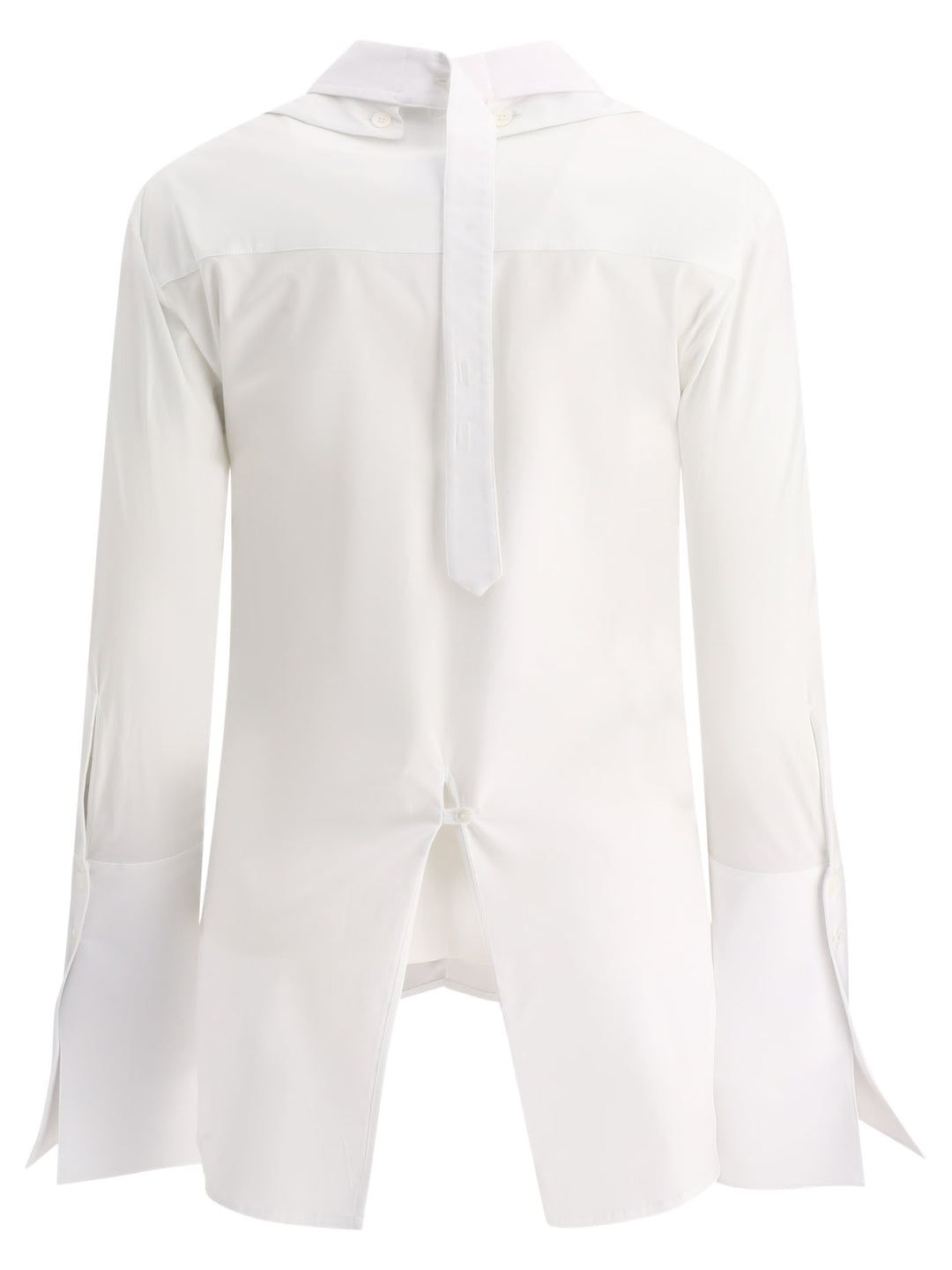 Modular Poplin Shirts Bianco