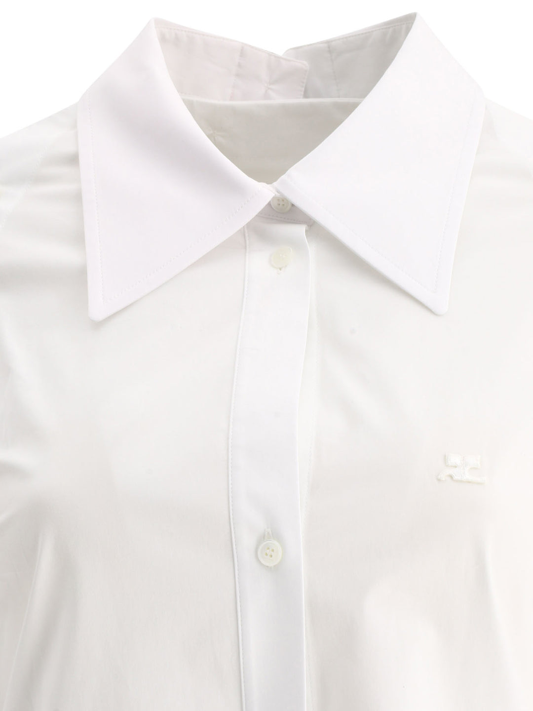 Modular Poplin Shirts Bianco