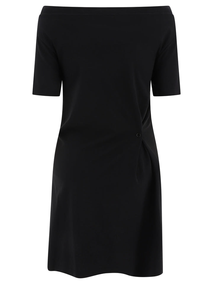 Asymmetric Dress Abiti Nero