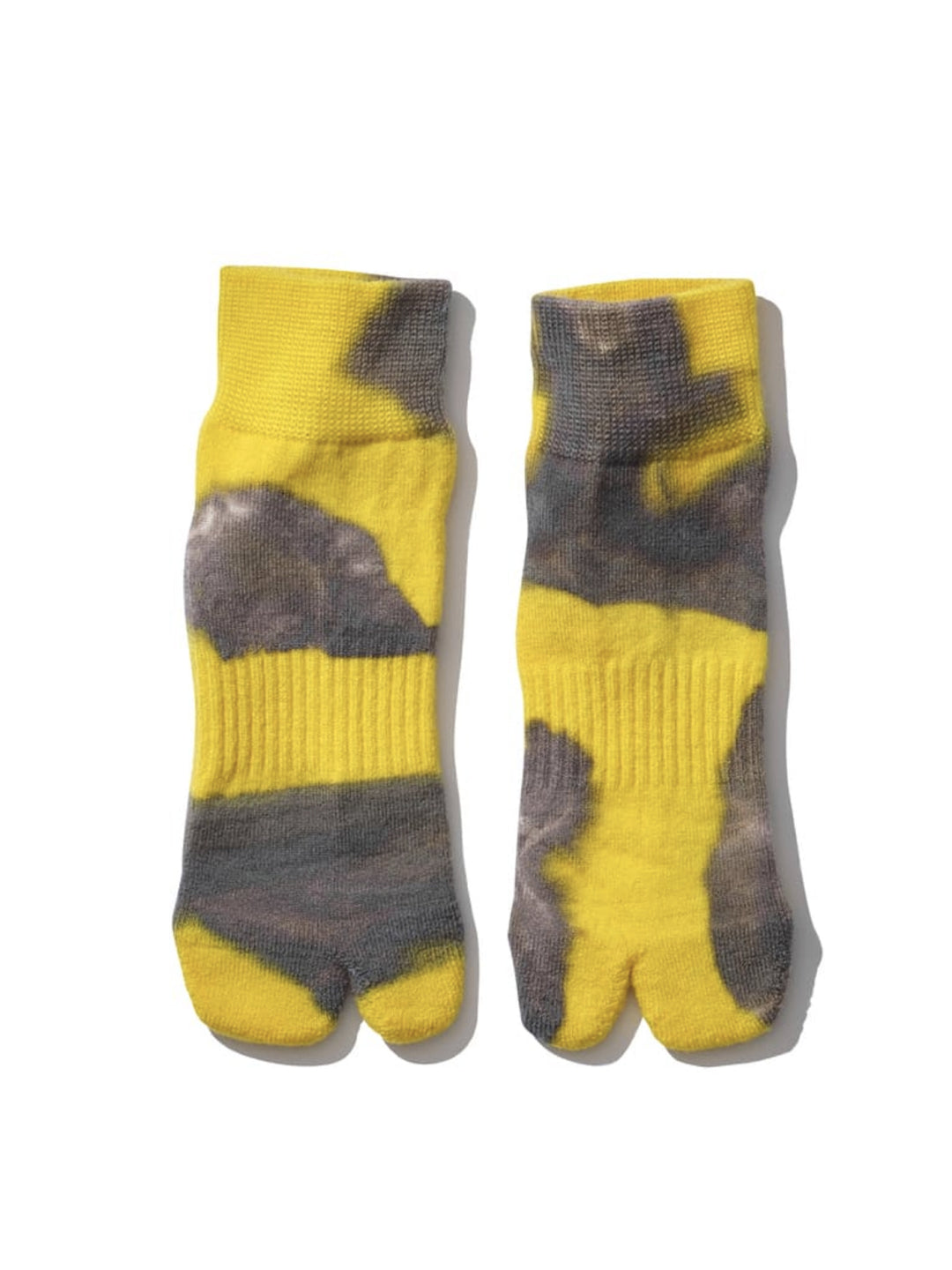 Tie Dye Tabi Calzini Giallo