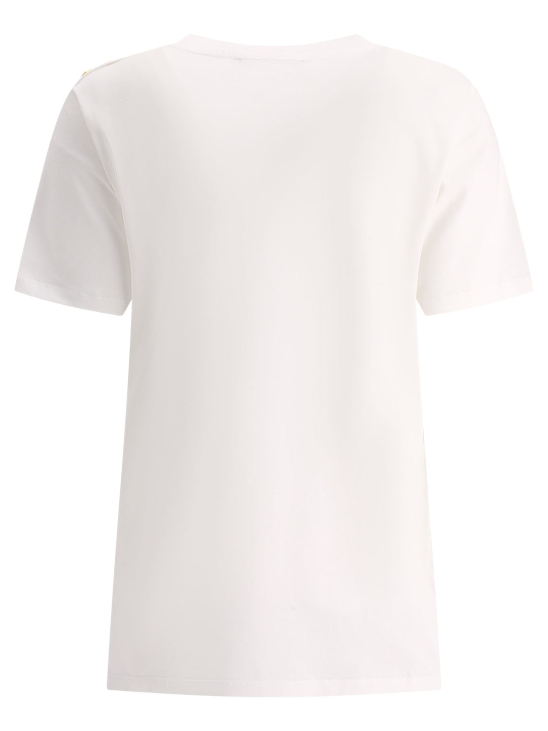 3 Buttons T-Shirts Bianco