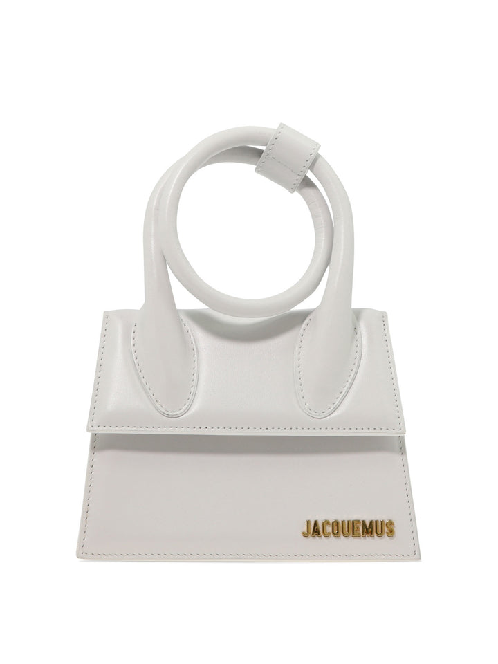 Le Chiquito Noeud Handbags Bianco