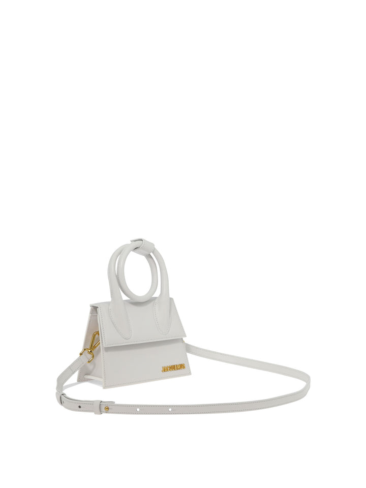 Le Chiquito Noeud Handbags Bianco