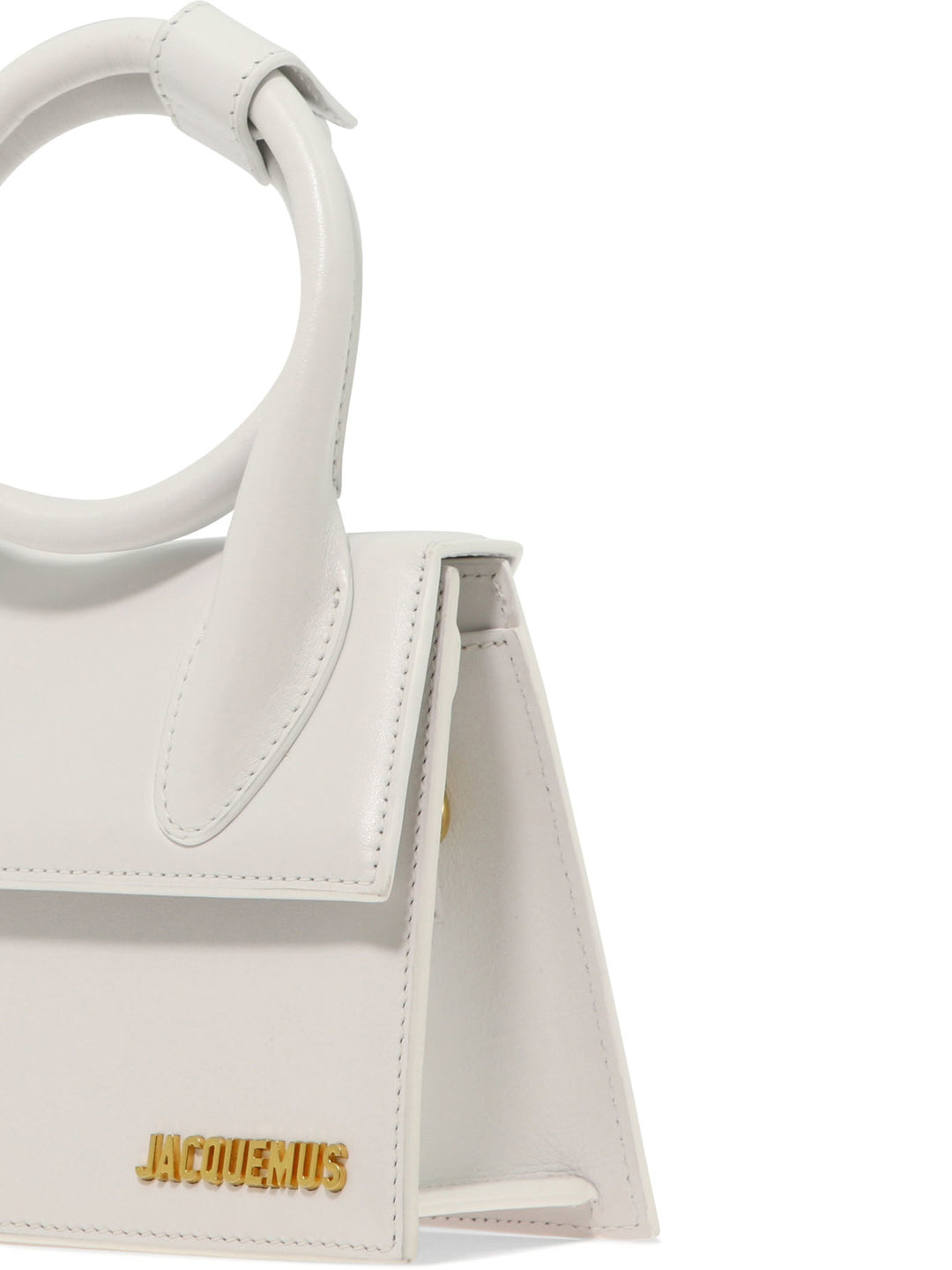 Le Chiquito Noeud Handbags Bianco